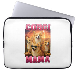 Corgi Kopiera Kopiera Laptop Fodral