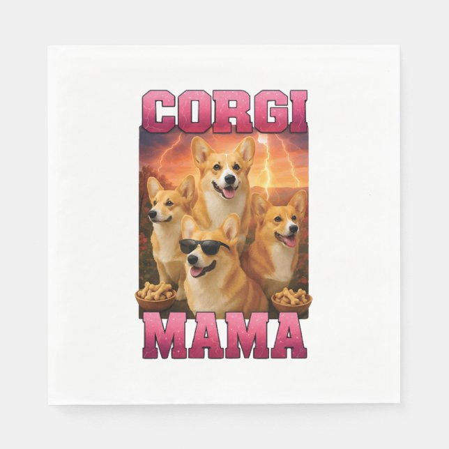 Corgi Kopiera Kopiera Pappersservett (Framsidan)