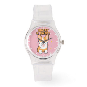 Corgi - kort och söt gullig hundtecknad, novelty armbandsur