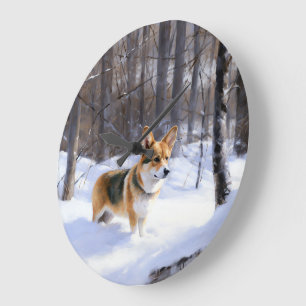 Corgi Låt det snöa jul Stor Klocka