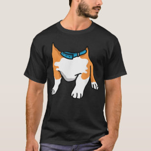 Corgi Lazy Halloween Costume Rolig hund Puppy Dogg T Shirt
