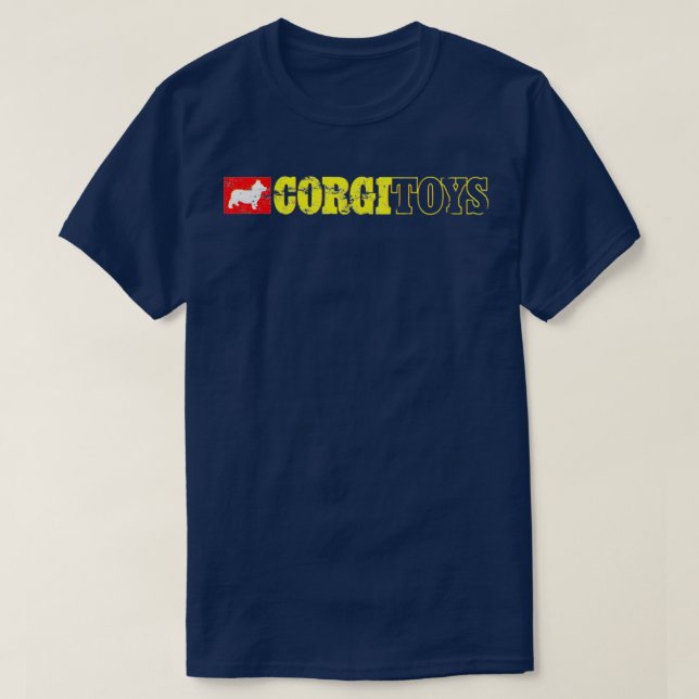 Corgi Leksaker T Shirt (Design framsida)