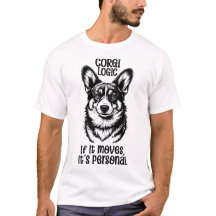 Corgi Logic Tröja – Om det rör sig är det personli