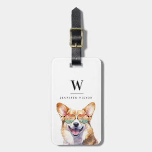Corgi Luggage Tags Bagagebricka