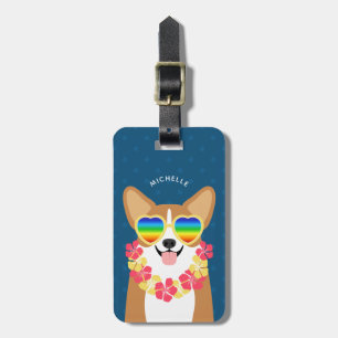 Corgi Luggage Tags Bagagebricka