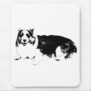 Corgi Lugn För Fokus Musmatta
