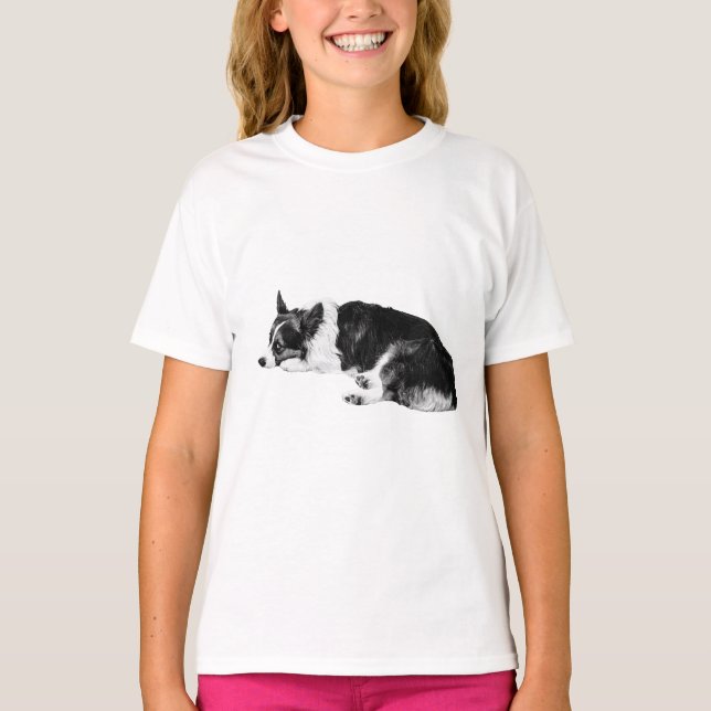 Corgi Lugn Vändning T Shirt (Framsida)