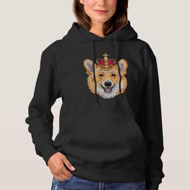 Corgi Lycklig T Shirt (Framsida)