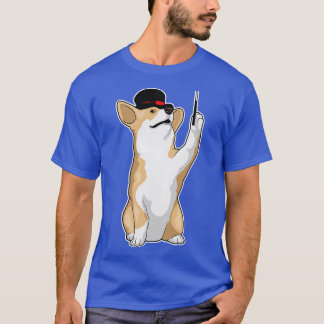 Corgi Magician Magic trollspö T Shirt