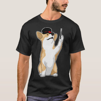 Corgi Magician Magic trollspö T Shirt