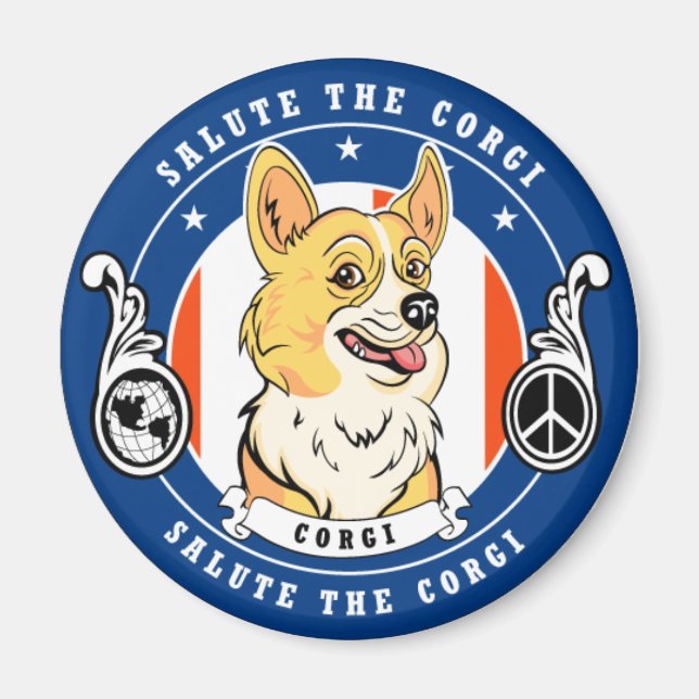 Corgi Magnet (Framsidan)