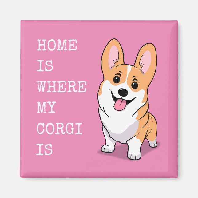 Corgi Magnet (Framsidan)