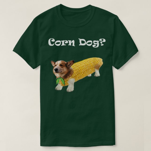 Corgi Maj Hund T Shirt (Design framsida)