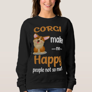 Corgi make Me Lycklig Gori Hund Gori Hund Phonecas T Shirt