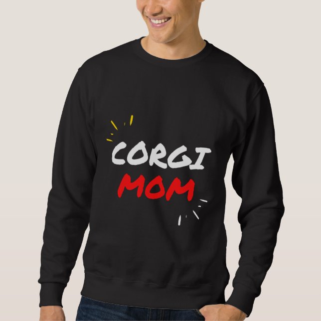 Corgi Mamma 275 Lång Ärmad Tröja (Framsida)