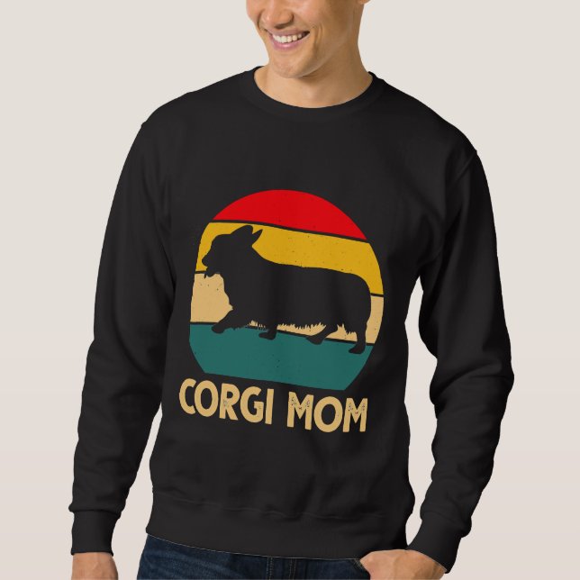 Corgi Mamma 596 Lång Ärmad Tröja (Framsida)