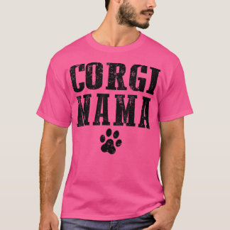 Corgi Mamma Animal Cute Hund-541 T Shirt