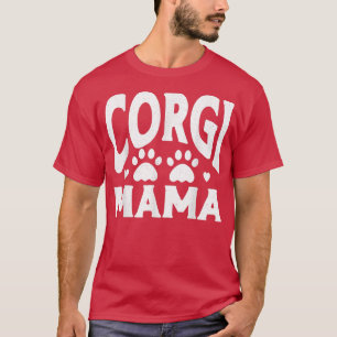 Corgi Mamma Animal Cute Hund-543 T Shirt