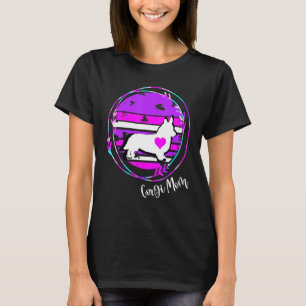 Corgi Mamma Cute Welsh Corgis Hundägare Tee Puppy