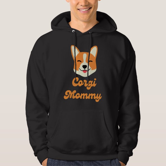 Corgi Mamma Hoodie (Framsida)
