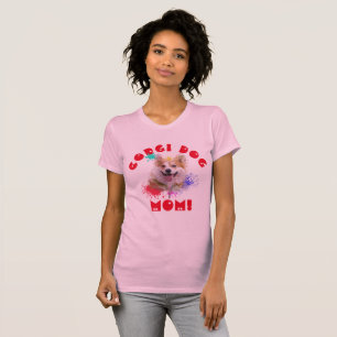 Corgi Mamma Hund Best Hund mamma någonsin T Shirt