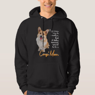 Corgi Mamma Hund Corgi Hoodie