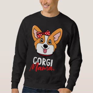 Corgi Mamma Hund Lång Ärmad Tröja