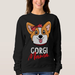 Corgi Mamma Hund T Shirt