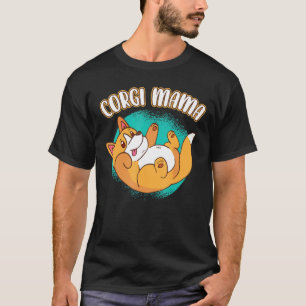 Corgi Mamma Parent Playful Intelligent Hundar Cor T Shirt
