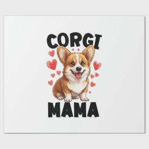 Corgi Mamma - Söt Corgi Mamma Presentpapper