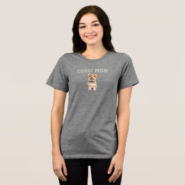 Corgi Mamma T-Shirt Stolta Corgi-ägare Hundälskare
