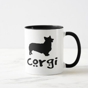Corgi med kall text mugg