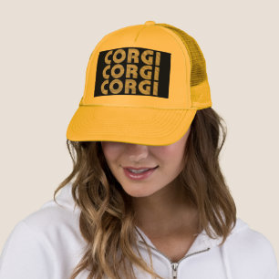 Corgi Modern White Text Keps