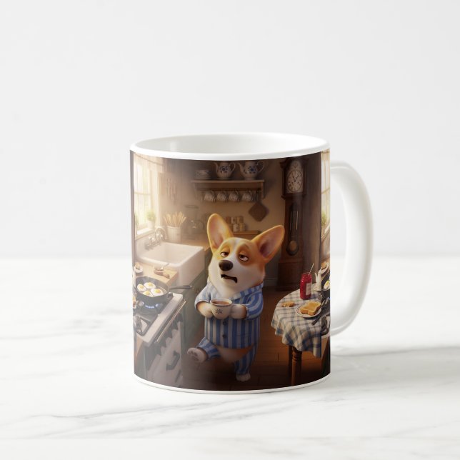 Corgi Morgonkopp Kaffemugg (Framsida höger)