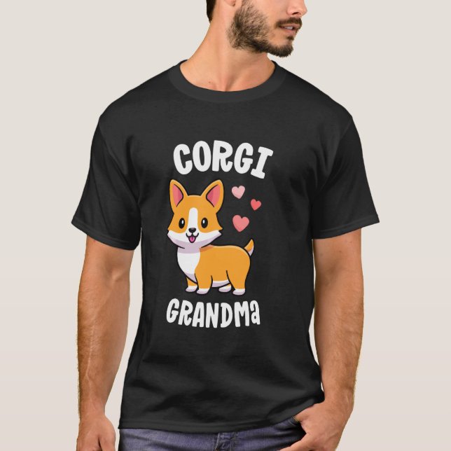 Corgi Mormor Tröja Jag älskar min Pembroke Welsh P (Framsida)