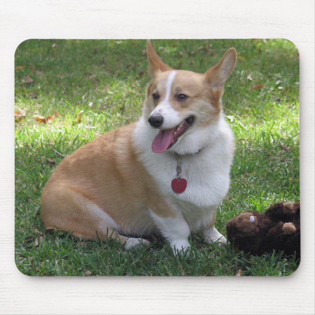 Corgi Mousepad Musmatta (Framsidan)