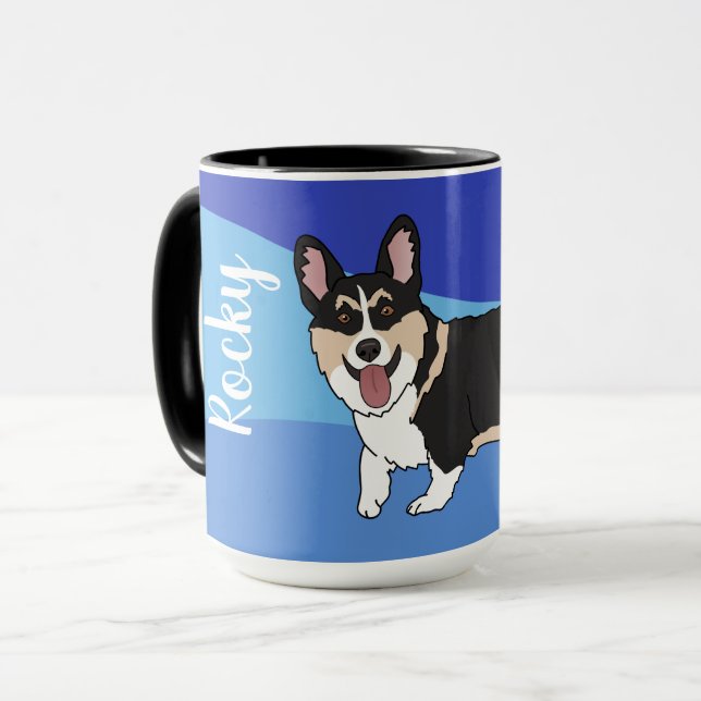 Corgi  mugg (Framsida vänster)