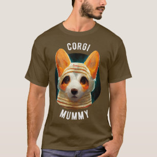 Corgi MummyHalloween T Shirt