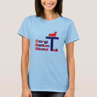 Corgi Nation Stall Tall T-shirt