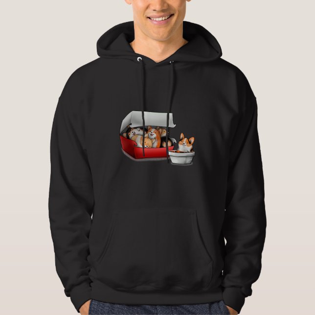 Corgi Nuggets Hoodie (Framsida)