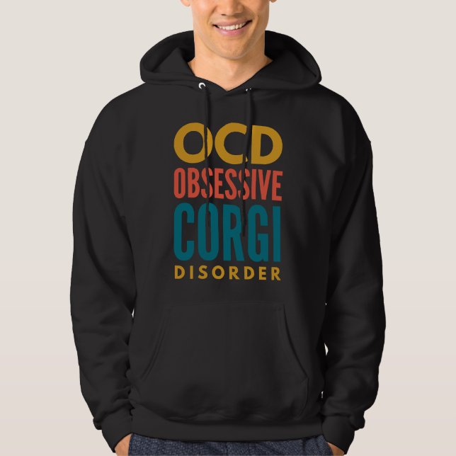 Corgi Obsession Hoodie (Framsida)