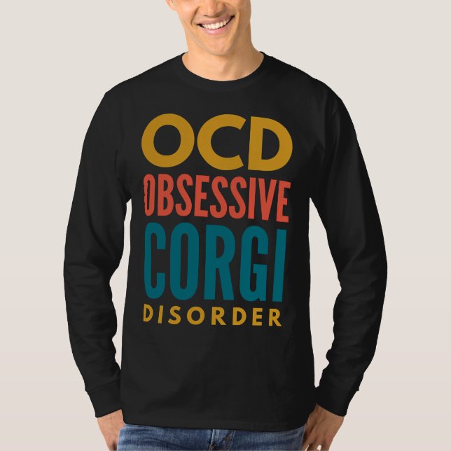 Corgi Obsession T Shirt (Framsida)