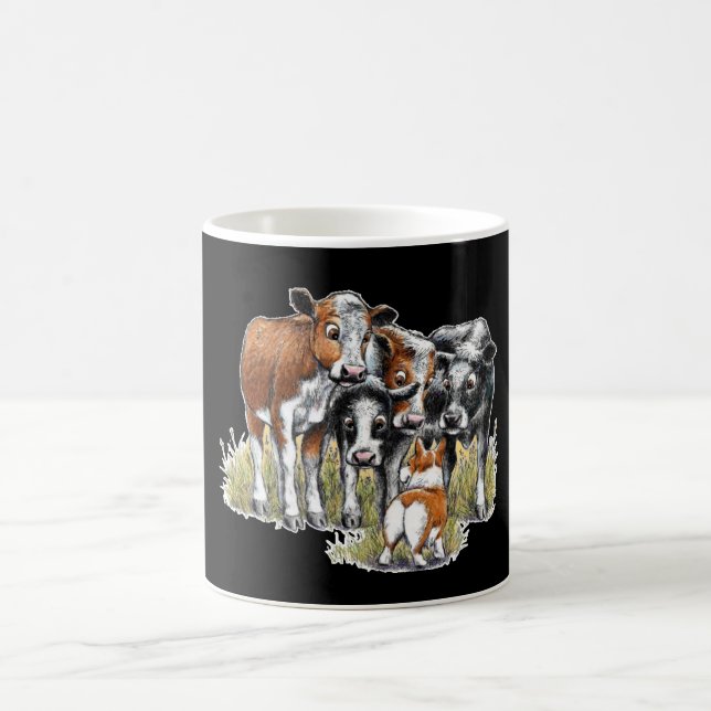 Corgi och köken kaffemugg (Center)