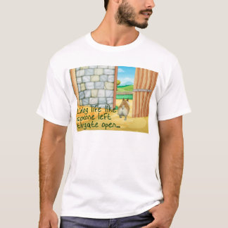 Corgi "öppen grind…", Manar TShirt Tee Shirt