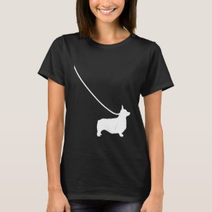 Corgi på en Hund Pet Mamma Pappa Cute T Shirt