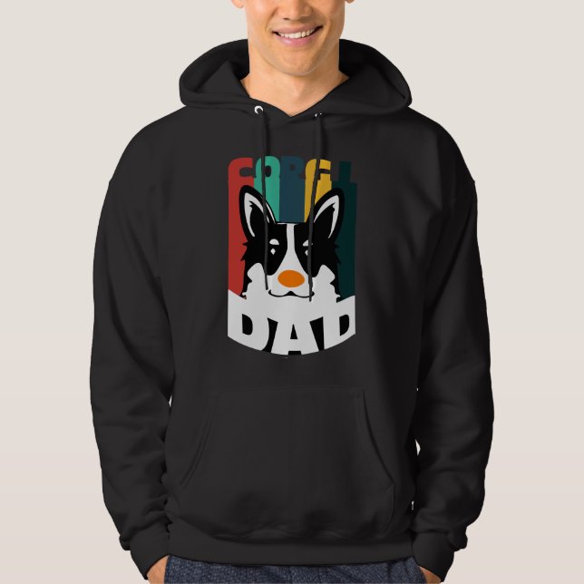 Corgi Pappa 550 Hoodie (Framsida)
