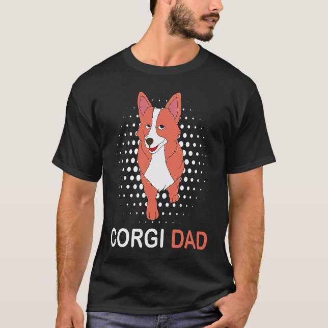Corgi Pappa Cute Tee for Corgi Parents (Framsida)
