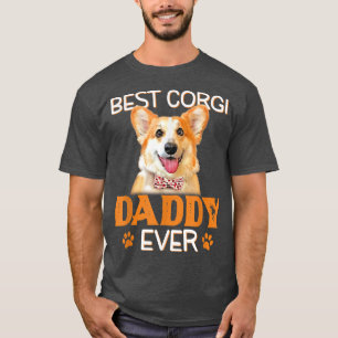 Corgi Pappa Funny Fars dag Hund älskare Best T Shirt