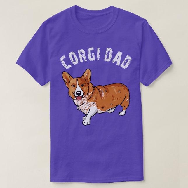 Corgi Pappa T Shirt (Design framsida)
