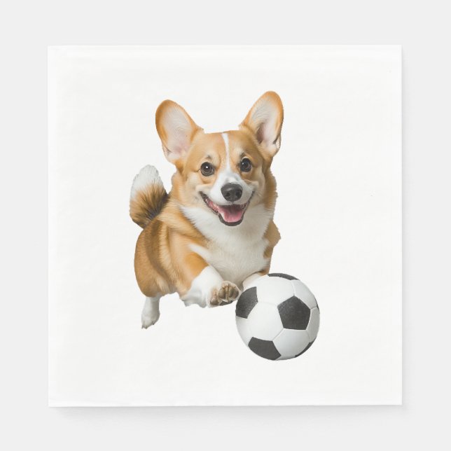 Corgi Pappersservett (Framsidan)